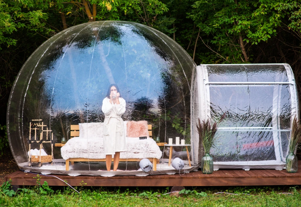 bubble tent dome